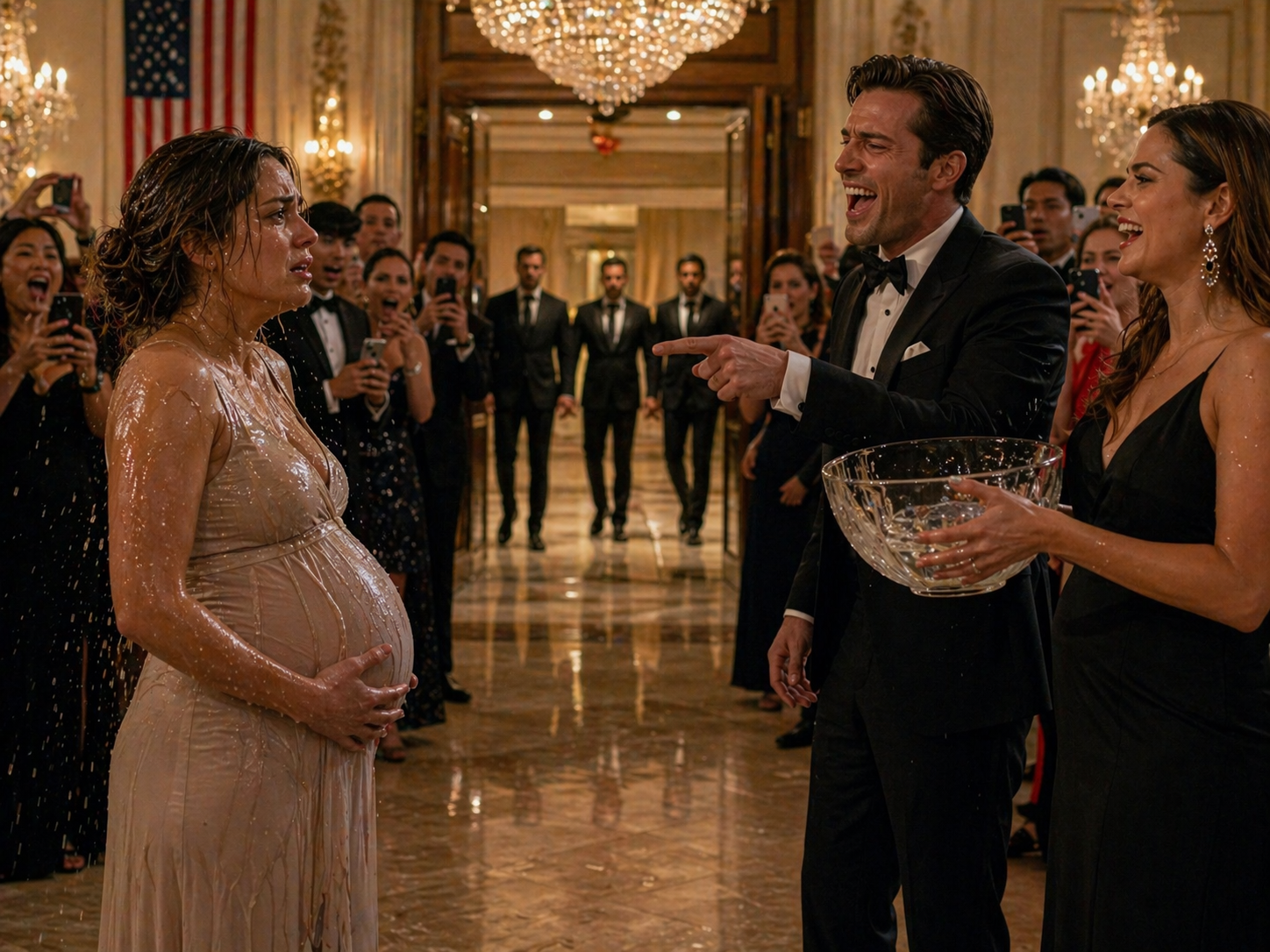 He Humiliated His Pregnant Wife in Front of 1,000 Guests… Then Her Brothers Walked In